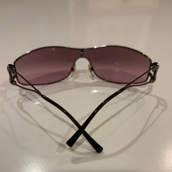 Chanel Crystal CC Vintage Diamanté Sunglasses - Picture 2 of 9